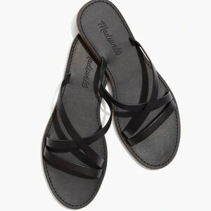 Madewell Women's Black Strappy Sandals